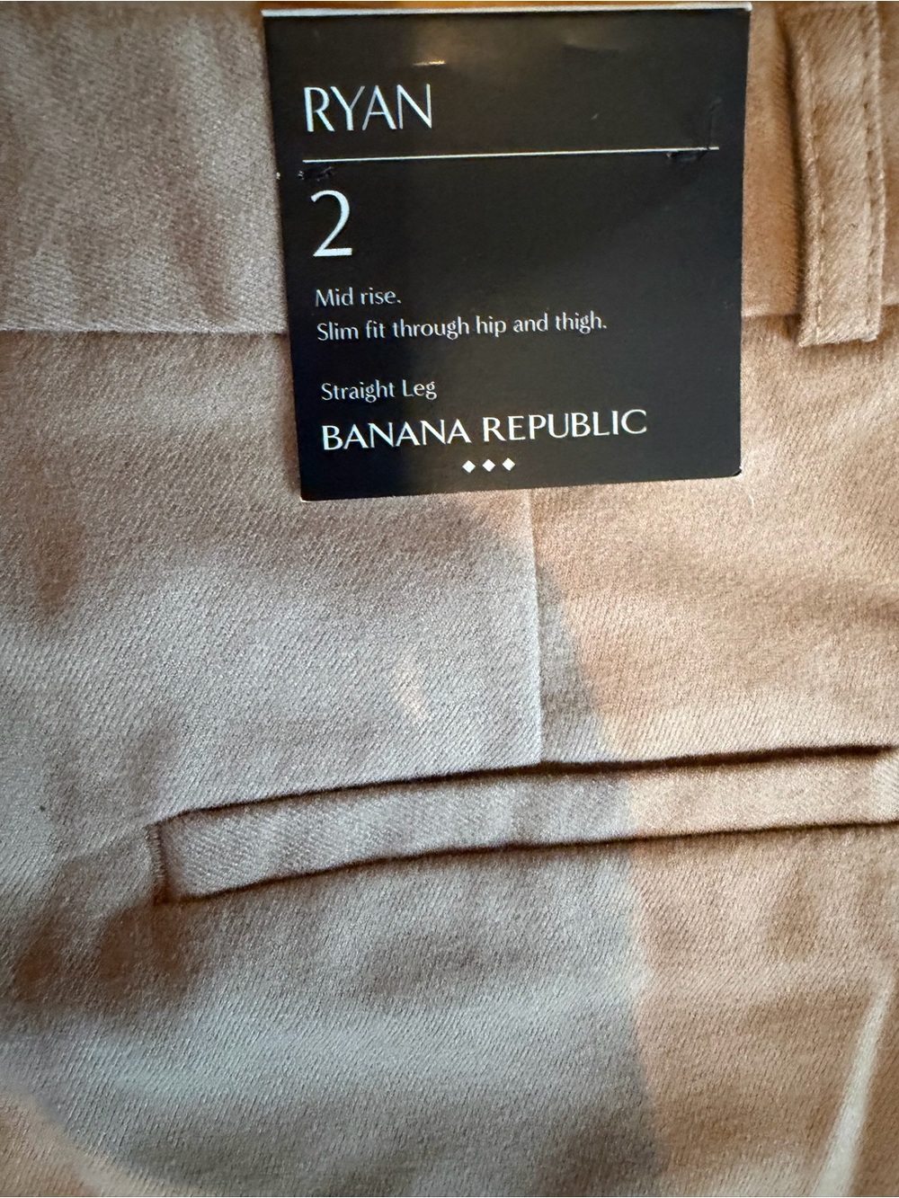 NWT Banana republic Ryan dress pants